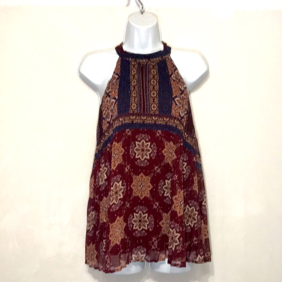 Lily White Tops - Lily White Sleeveless Sheer Top XL